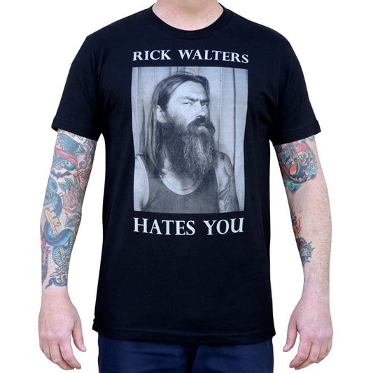 Black Market Art Company Rick Walters Hates You Men's T-Shirt - Black Market Art Company - Flyclothing LLC