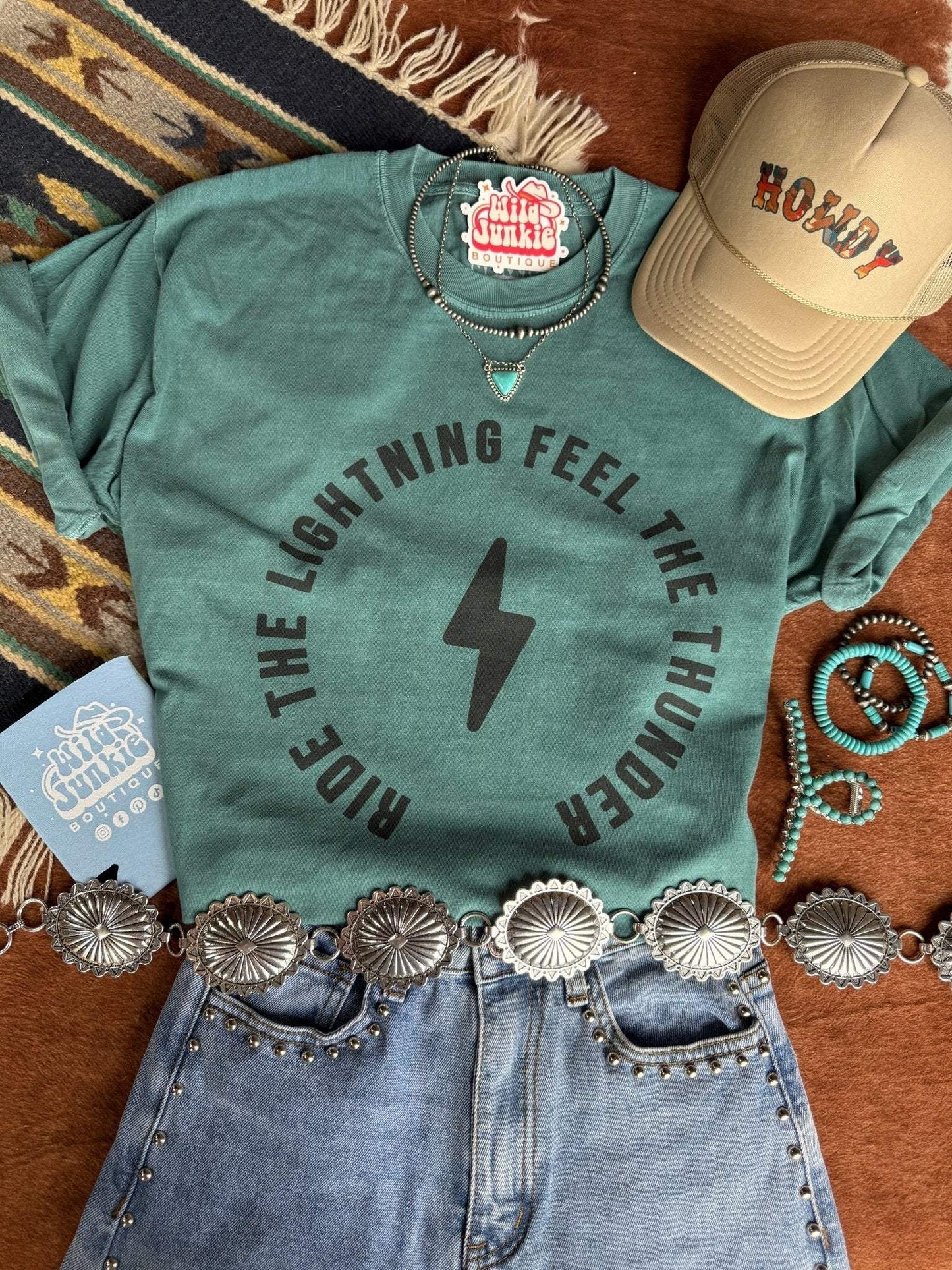 Ride The Lightning Graphic Tee - Wild Junkie - Flyclothing LLC