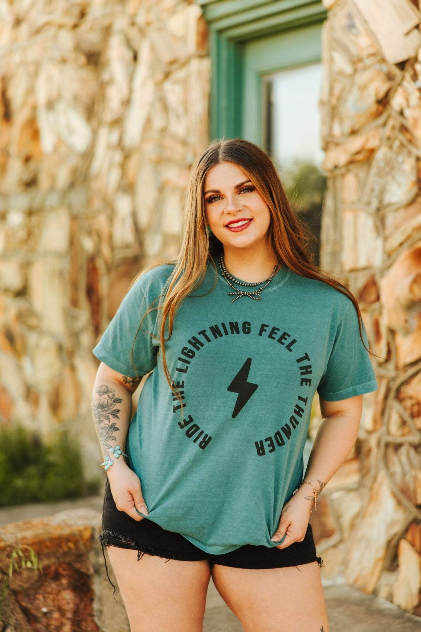 Ride The Lightning Graphic Tee - Wild Junkie - Flyclothing LLC