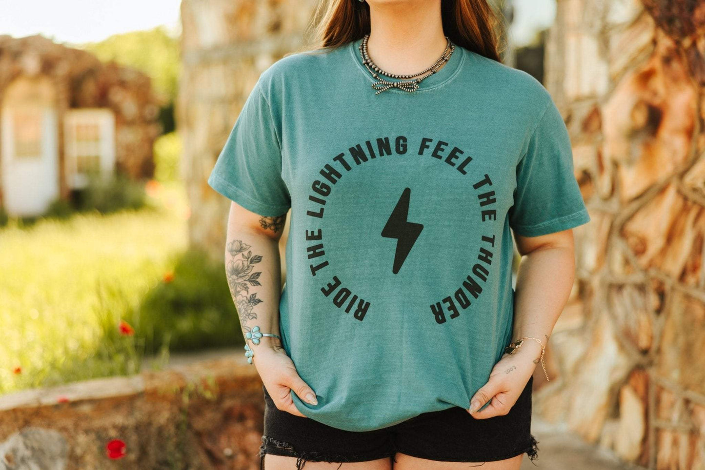 Ride The Lightning Graphic Tee - Wild Junkie - Flyclothing LLC