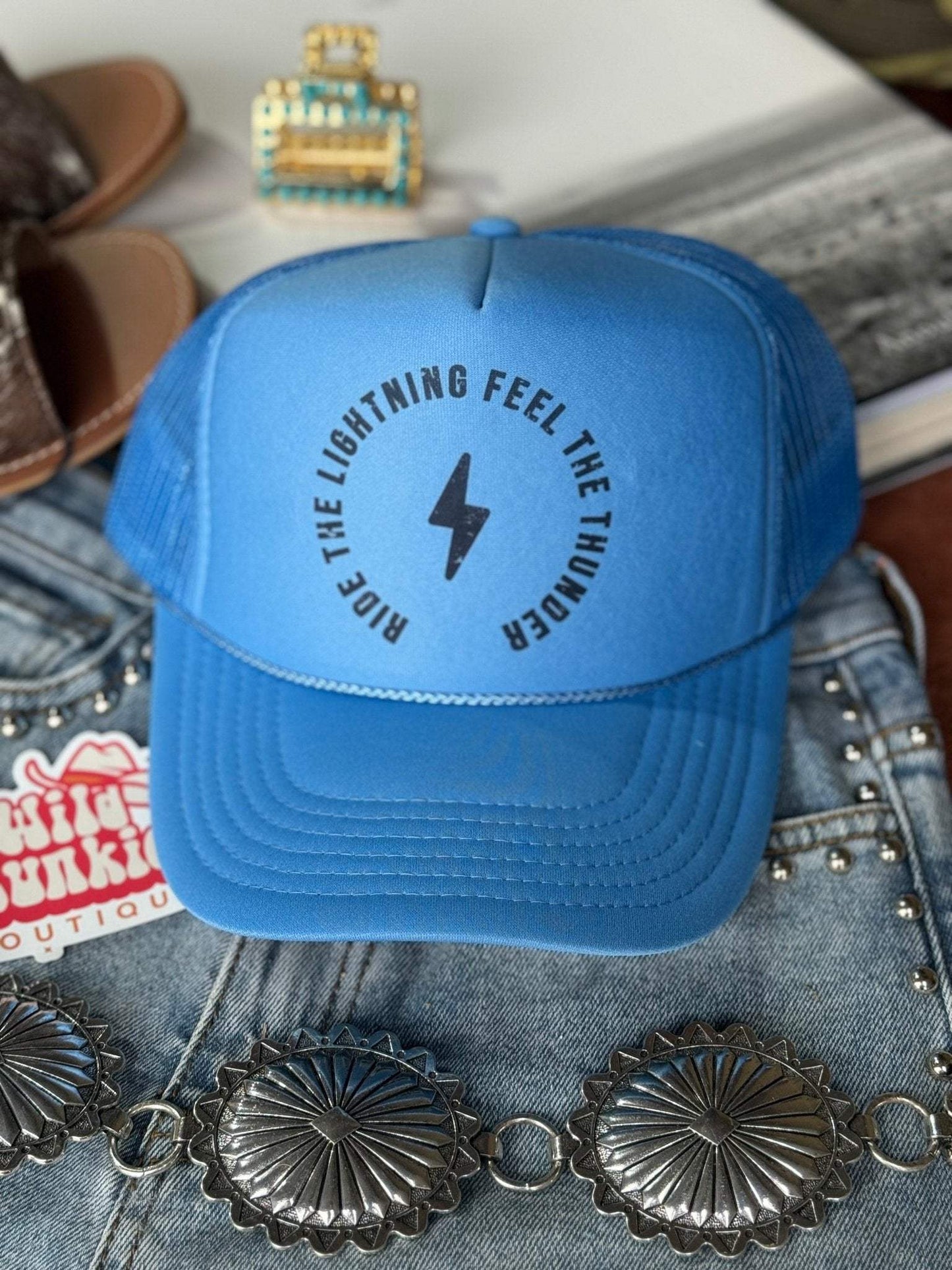 Ride The Lightning Trucker Hat - Wild Junkie - Flyclothing LLC