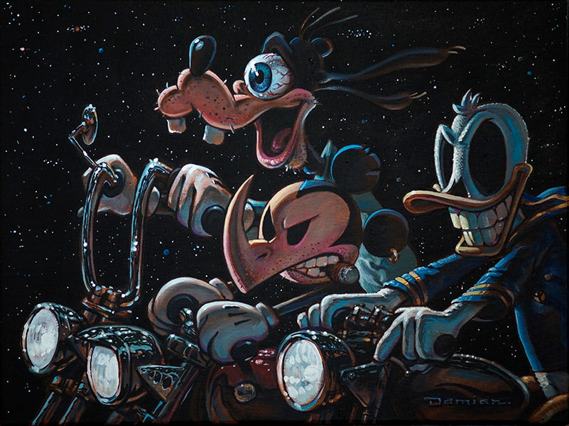 Black Market Art Company The 3 Amigos Ride Again Print