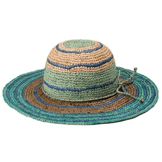 Peter Grimm Teal Rio Hat - Peter Grimm