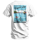 Spreadin' Hips & Rippin' Lips Fishing Club Men's T-Shirt - DIRTY COWBOY USA - Flyclothing LLC