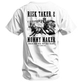 Risk Taker & Mommy Maker Men's T-Shirt - DIRTY COWBOY USA - Flyclothing LLC
