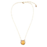 River Rocks Yellow Quartz and Golden Bronze Necklace - Barse Jewelry - Flyclothing LLC