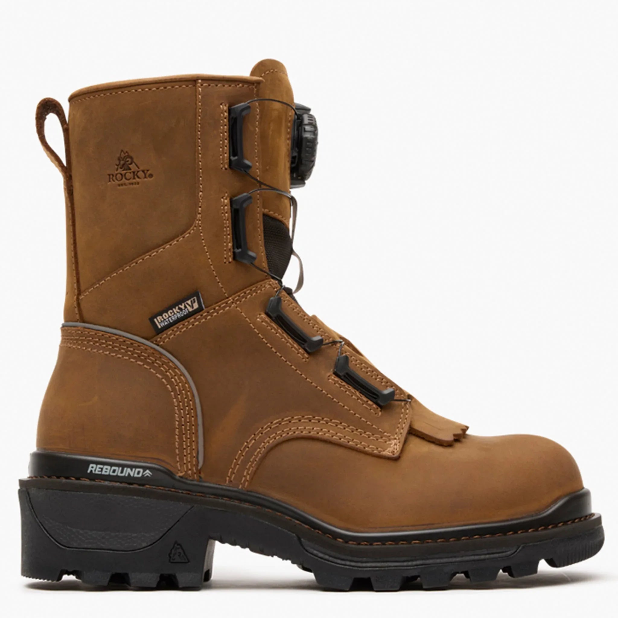 Rocky Rams Horn Composite Toe Logger Boot - Rocky Boots - Flyclothing LLC