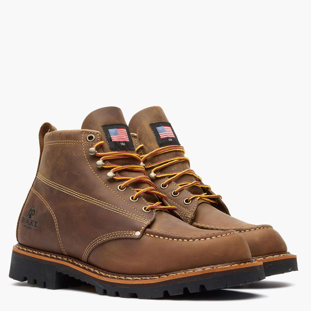 Rocky Heritage 32 USA-Made Work Boot RKK0539 - Rocky Boots - Flyclothing LLC