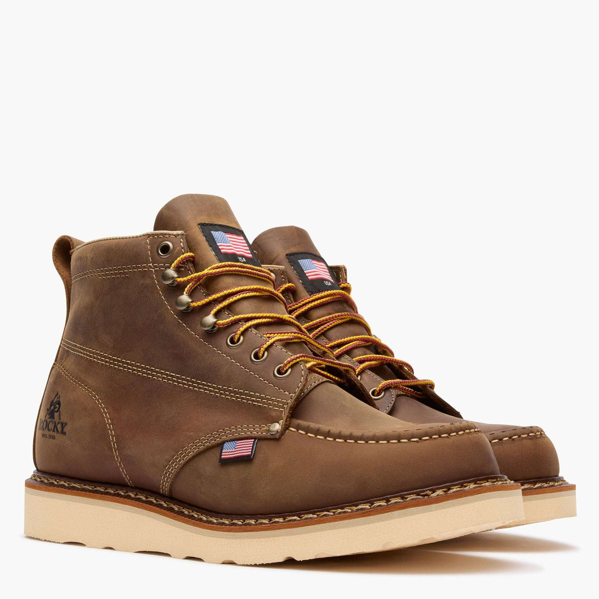 Rocky Heritage 32 USA-Made Work Boot RKK0541 - Rocky Boots - Flyclothing LLC