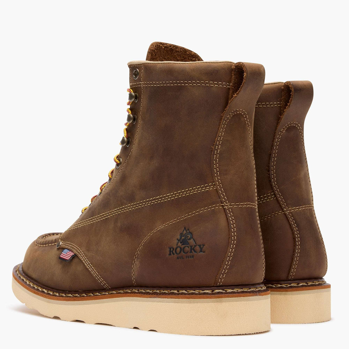 Rocky Heritage 32 USA-Made Work Boot RKK0542 - Rocky Boots - Flyclothing LLC