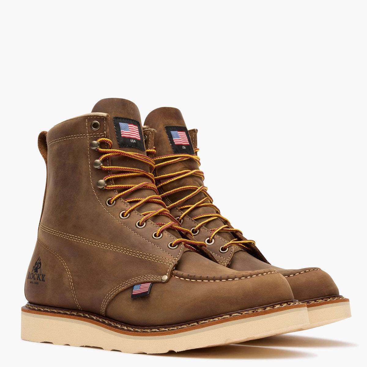 Rocky Heritage 32 USA-Made Work Boot RKK0542 - Rocky Boots - Flyclothing LLC
