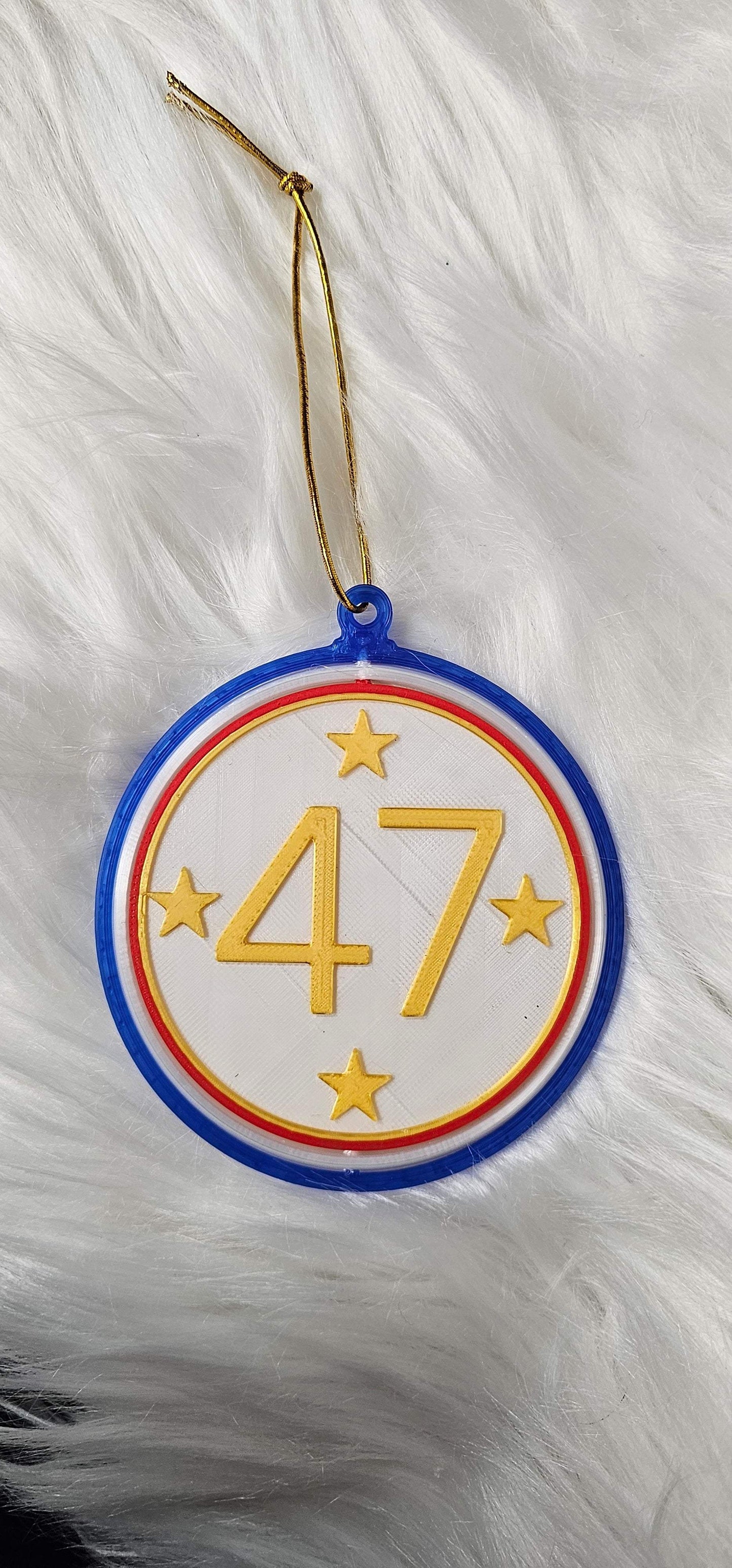 Ultimate Trump 3D Print Christmas Ornament Set Made in America - Baha Ranch Western Wear - Flyclothing LLC