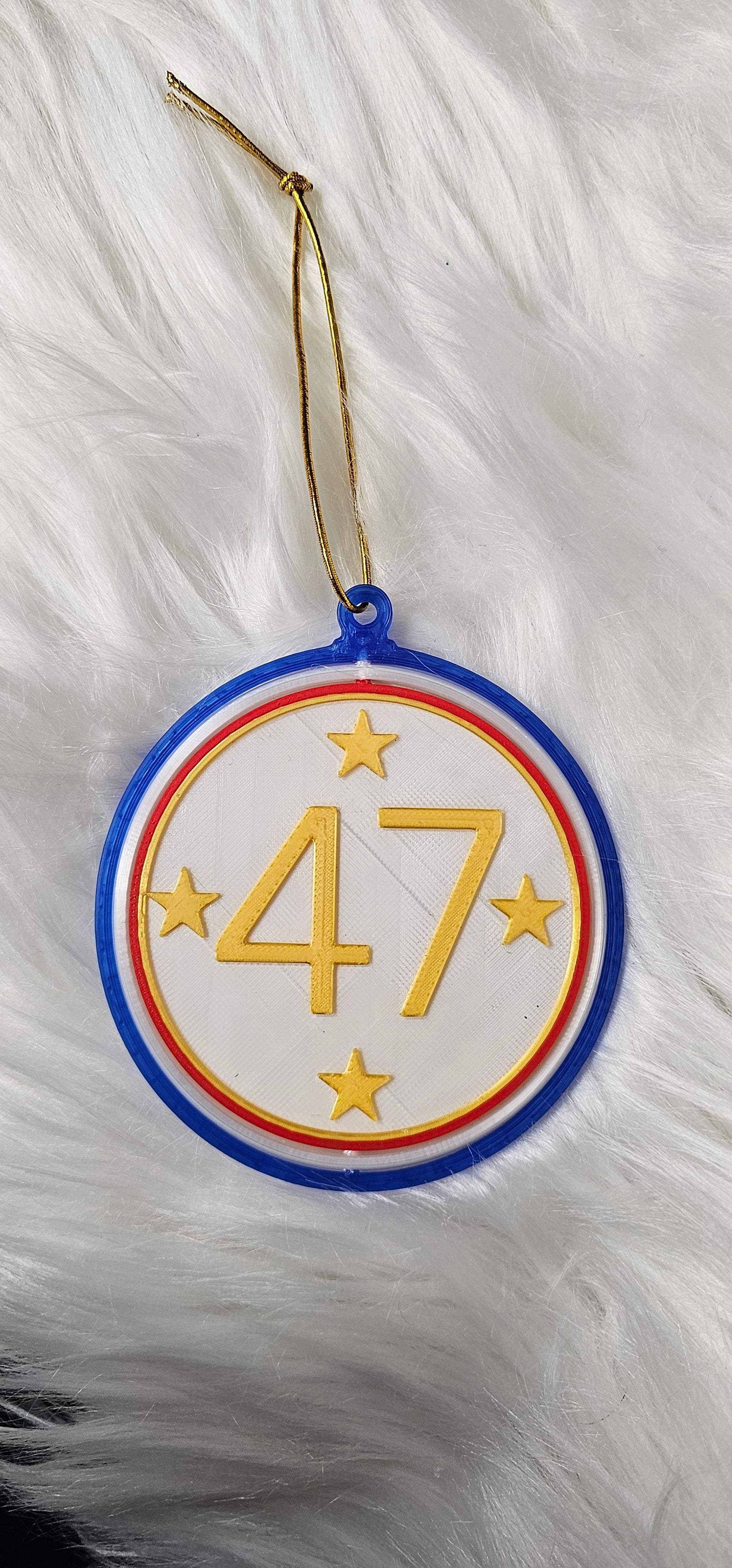 Ultimate Trump 3D Print Christmas Ornament Set Made in America - Baha Ranch Western Wear - Flyclothing LLC