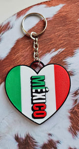 3D Print Mexico Theme Earrings Or Key Chain - Baha Ranch Western Wear - Flyclothing LLC