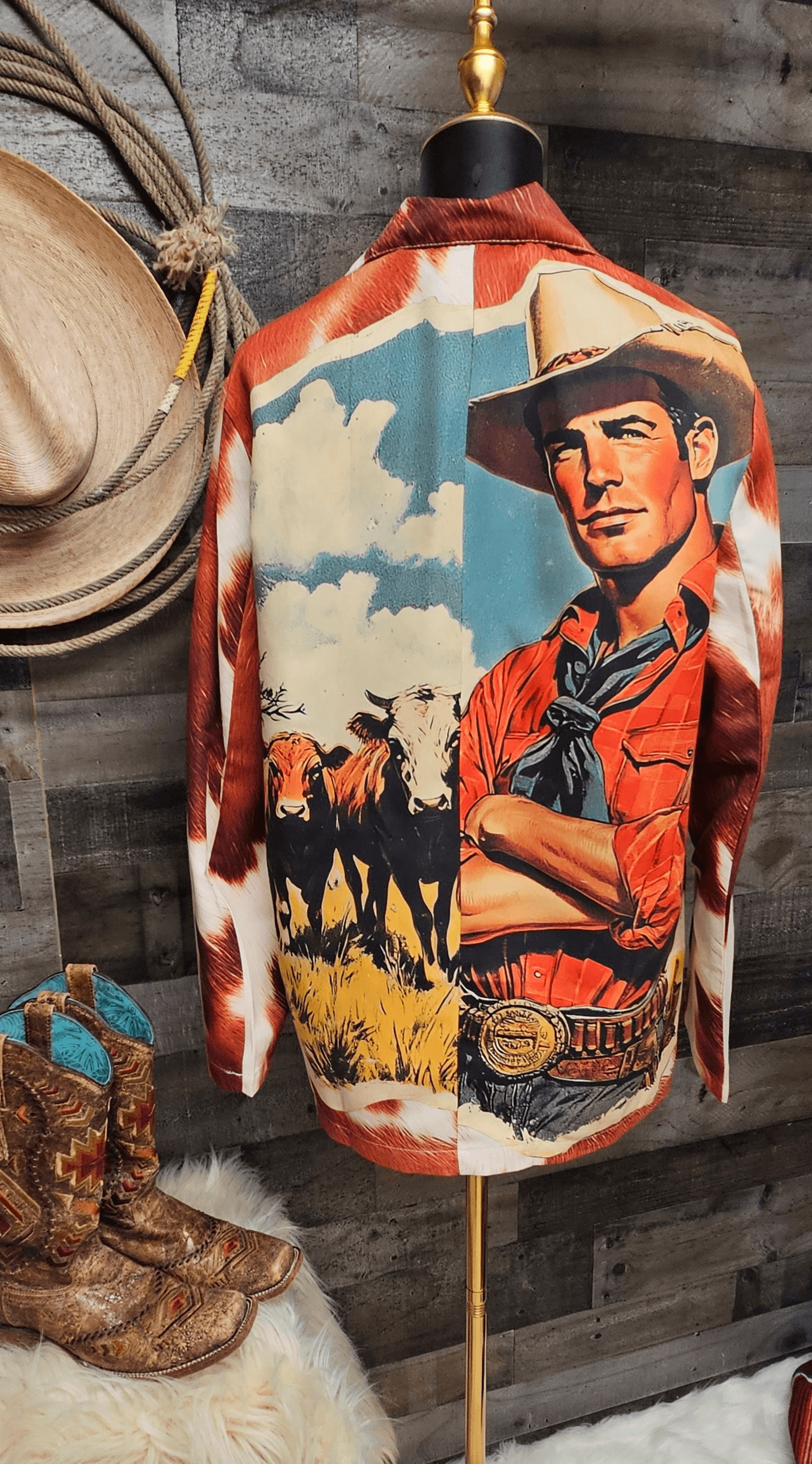 Cattle Rancher Western Blazer