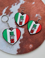3D Print Mexico Theme Earrings Or Key Chain
