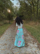 Baha Ranch Retro Pop Western Prairie Maxi Skirt - Baha Ranch Western Wear - Flyclothing LLC