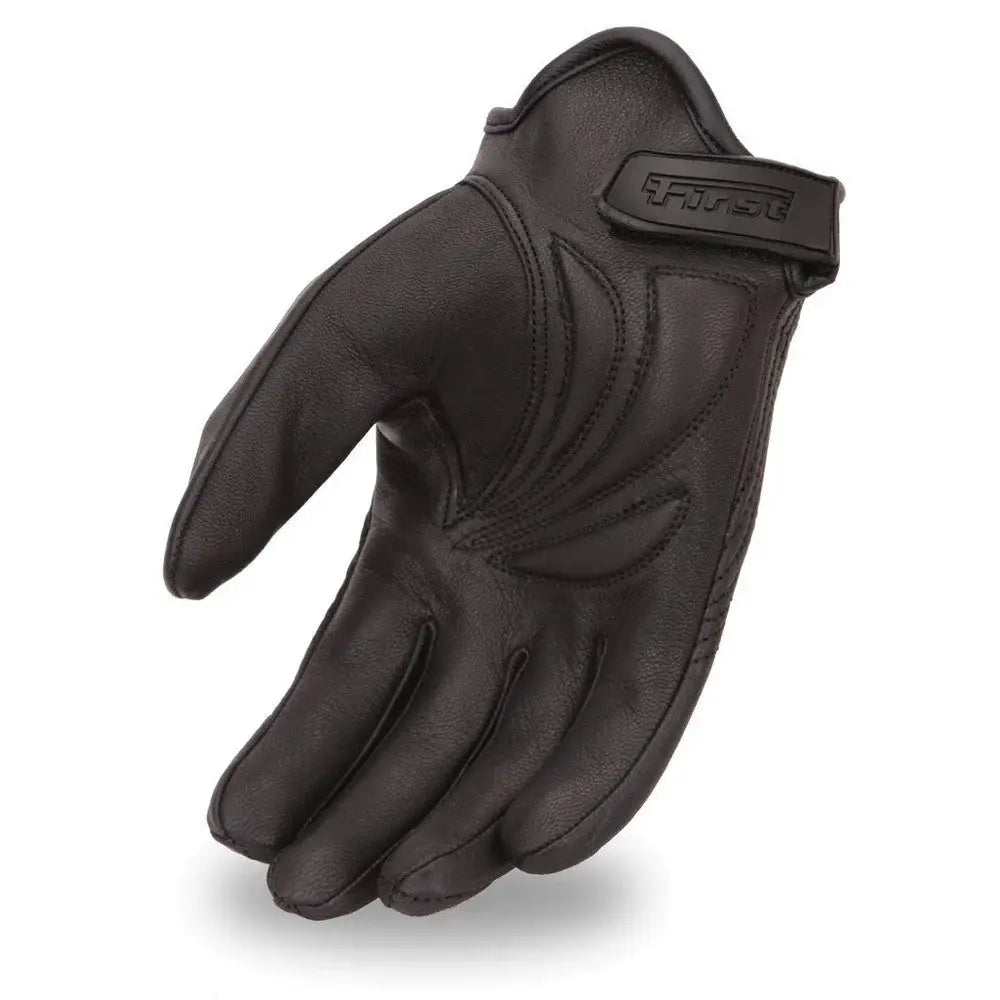 Roadway - Men's Leather Motorcycle Gloves - First Manufacturing Company - Flyclothing LLC