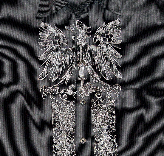 Roar Clothing Revere Shirt (FRONT CLOSE UP)