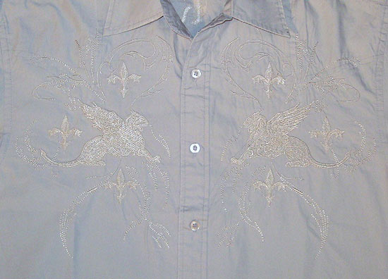Roar Clothing Augustus Shirt (front close up)