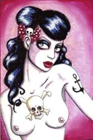 Black Market Art Company Rochabilly Print - Black Market Art Company - Flyclothing LLC