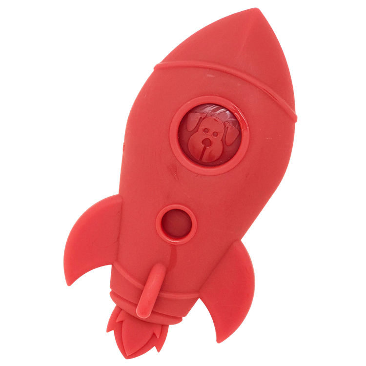 Rocket Ship Ultra Durable Nylon Dog Chew Toy - SodaPup/True Dogs, LLC - Flyclothing LLC