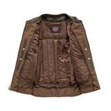 Rocky Men's Motorcycle Leather Jacket - First Manufacturing Company - Flyclothing LLC