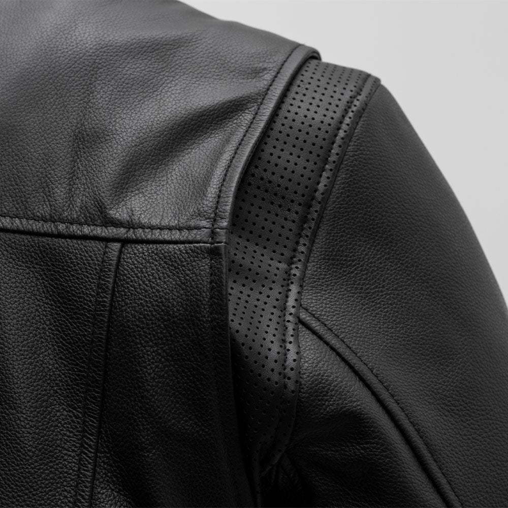 Rocky Men's Motorcycle Leather Jacket - First Manufacturing Company - Flyclothing LLC