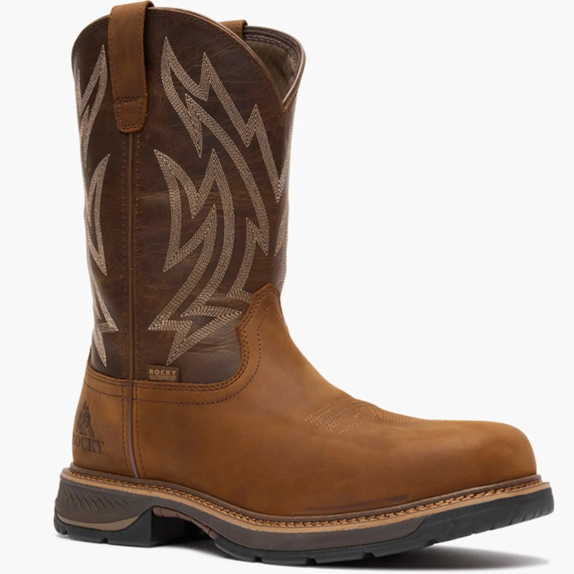 Rocky Ride LTE Carbon Toe Western Boots - Rocky Boots - Flyclothing LLC