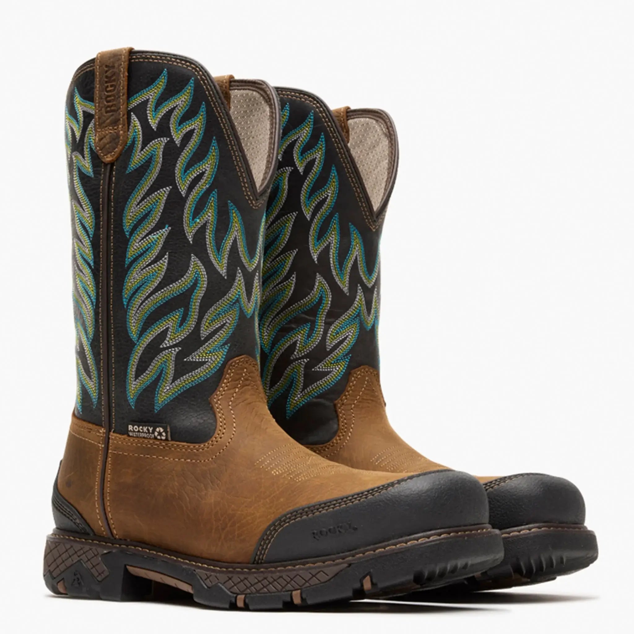 Rocky Ironhawk Composite Toe Western Boot - Rocky Boots - Flyclothing LLC