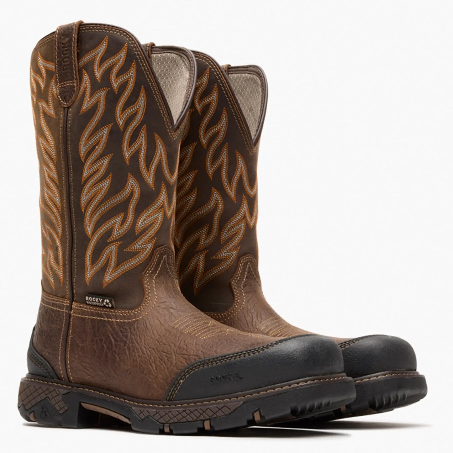 Rocky Ironhawk Composite Toe Western Boot - Rocky Boots - Flyclothing LLC
