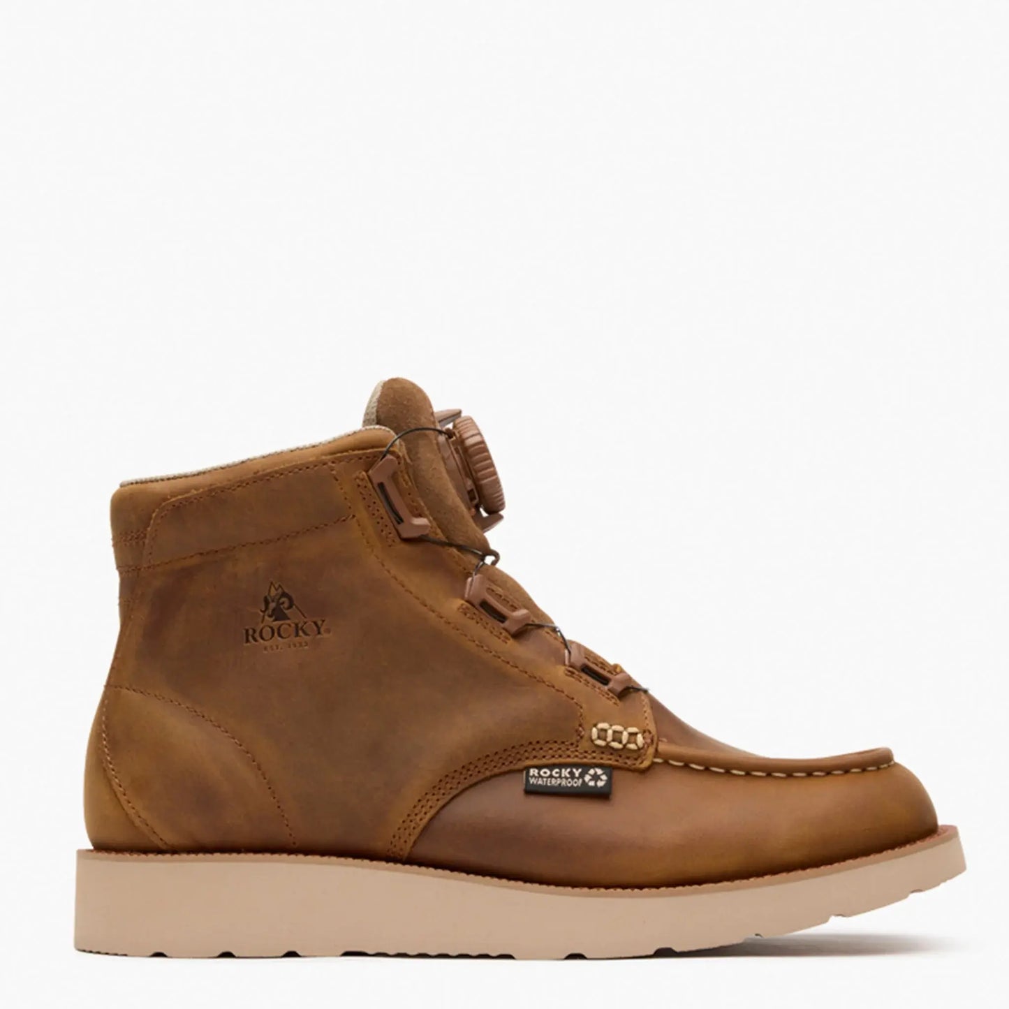 Rocky MonoCrepe Wedge Composite Toe BOA Work Boot - Rocky Boots - Flyclothing LLC
