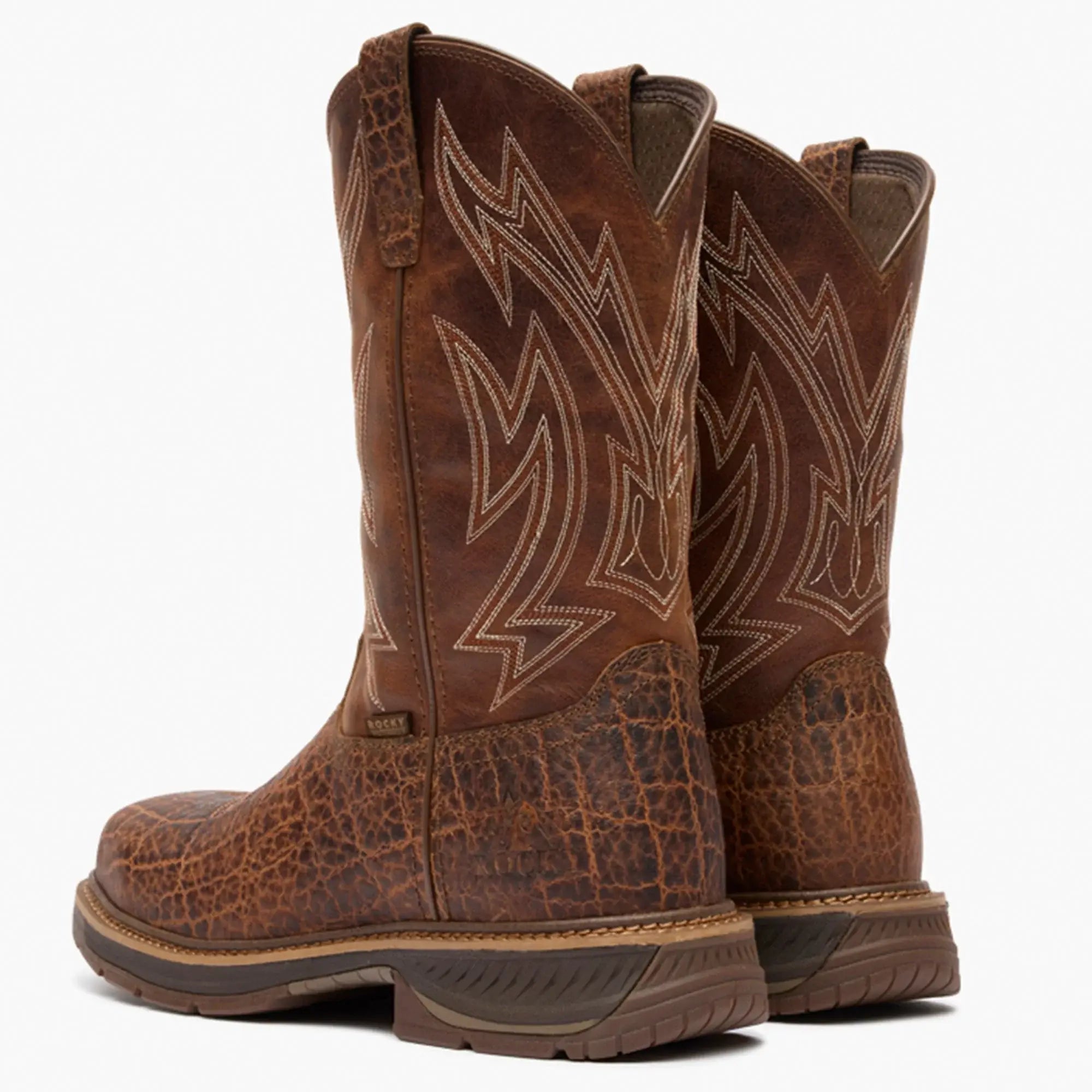 Rocky Ride LTE Carbon Toe Western Boots - Rocky Boots - Flyclothing LLC