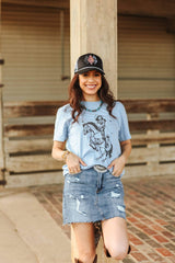 Rodeo Queen Graphic Tee - Wild Junkie - Flyclothing LLC