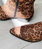 Rodeo Doll Fringe Boots in Leopard - Naughty Monkey