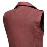 Roller - Men's Motorcycle Leather Vest - First Manufacturing Company - Flyclothing LLC