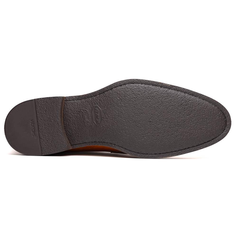 15-400-CML ROMA Hand Burnished Calfskin Penny Loafer Camel - Zelli Italia - Flyclothing LLC