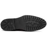 16-657-BLK ROMA Italian Suede Penny Loafers Black - Zelli Italia - Flyclothing LLC