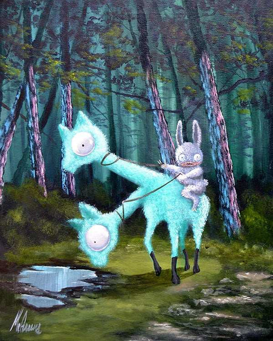 Black Market Art Company Ronnie& Ride Print - Black Market Art Company - Flyclothing LLC