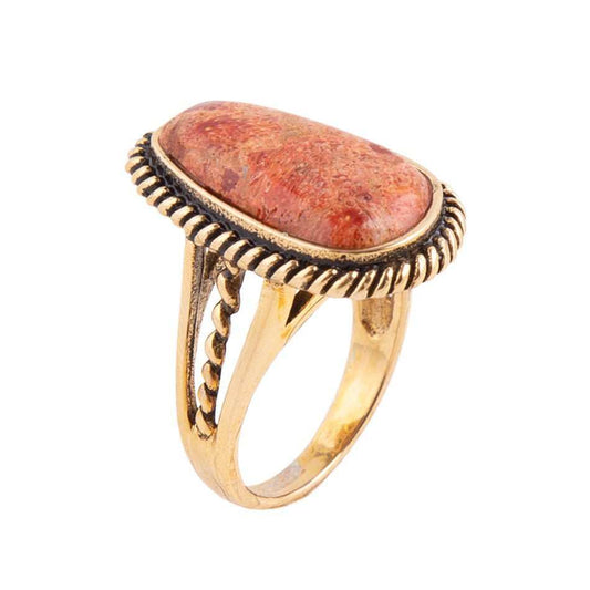 Roped Sponge Coral Ring - Barse Jewelry - Flyclothing LLC
