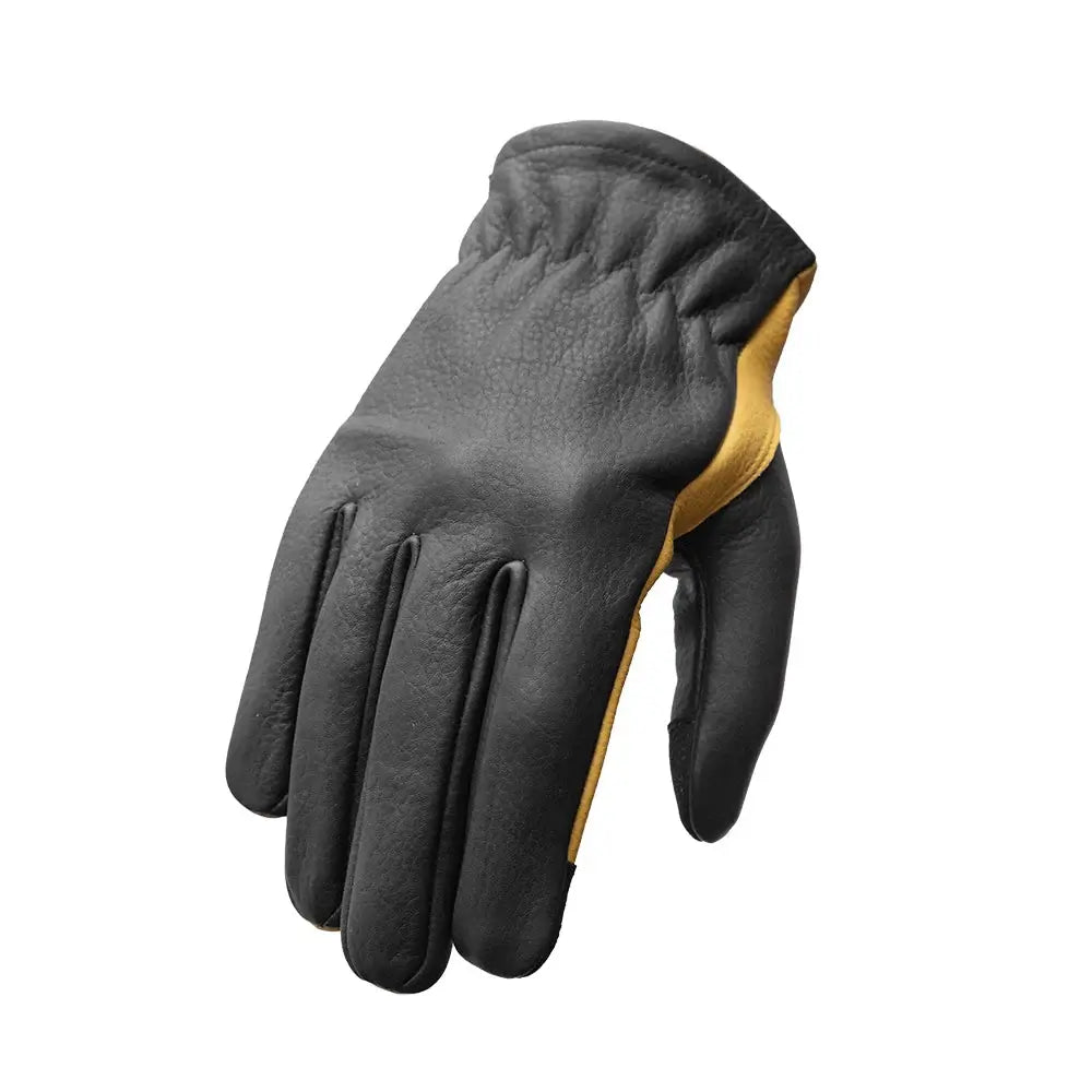 Roper Men's Motorcycle Leather Gloves - First Manufacturing Company - Flyclothing LLC