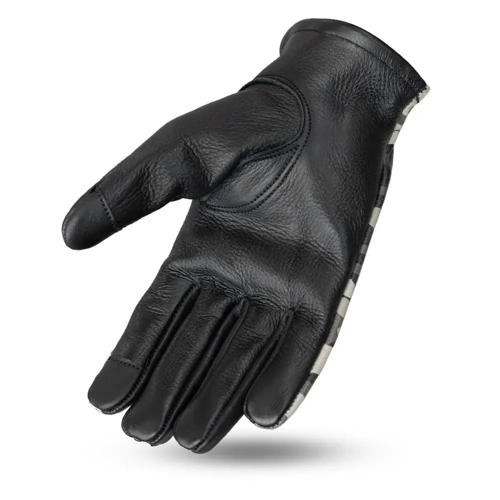 Roper Men's Motorcycle Leather Gloves - First Manufacturing Company - Flyclothing LLC
