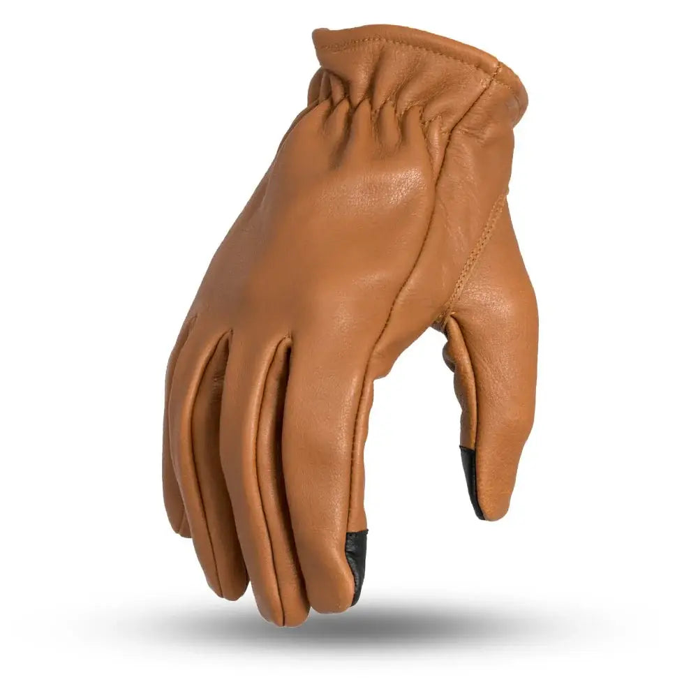 Roper Men's Motorcycle Leather Gloves - First Manufacturing Company - Flyclothing LLC
