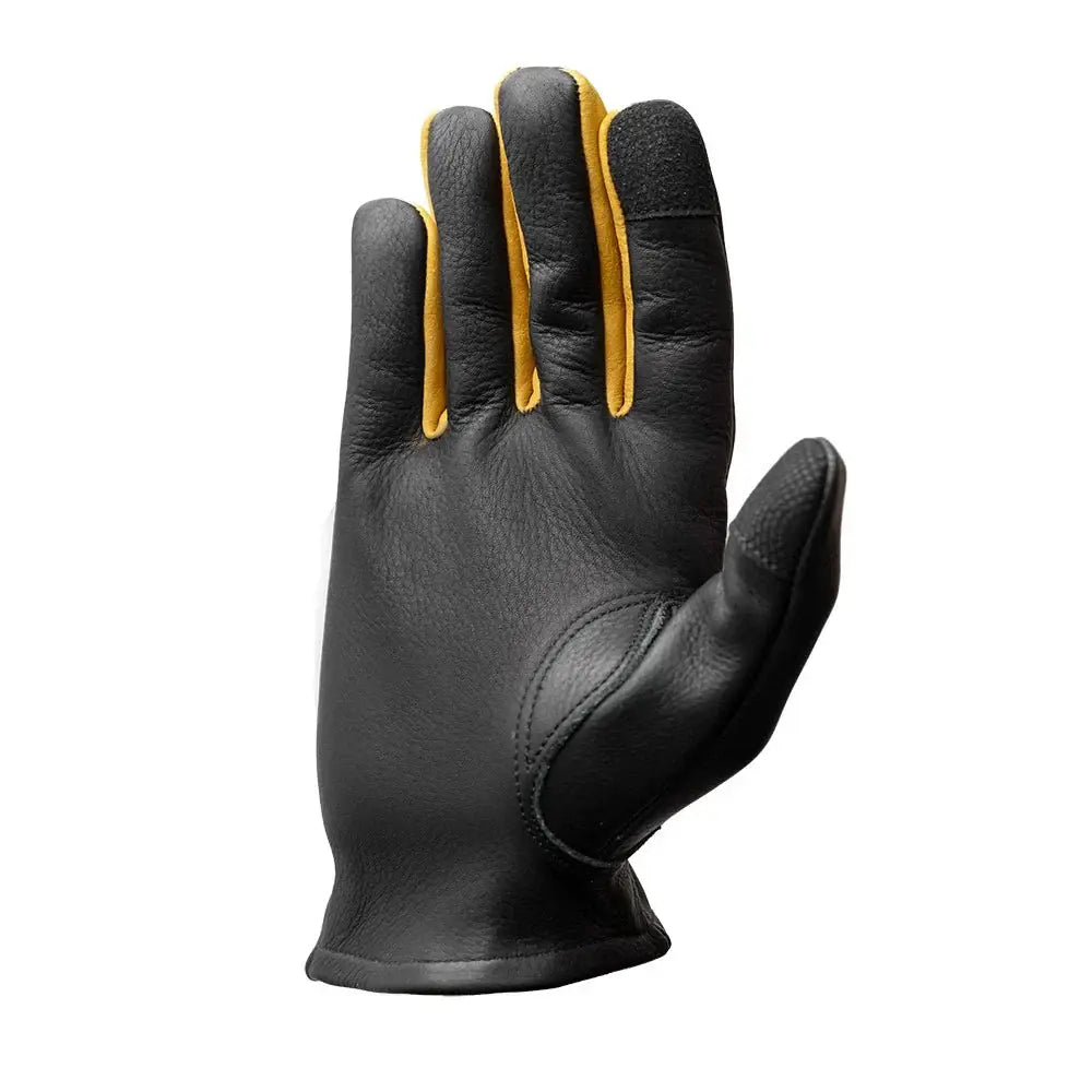 Roper Men's Motorcycle Leather Gloves - First Manufacturing Company - Flyclothing LLC