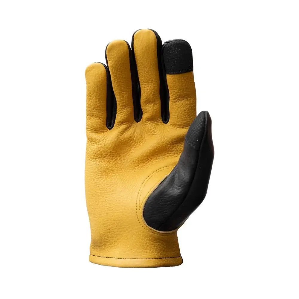 Roper Men's Motorcycle Leather Gloves - First Manufacturing Company - Flyclothing LLC