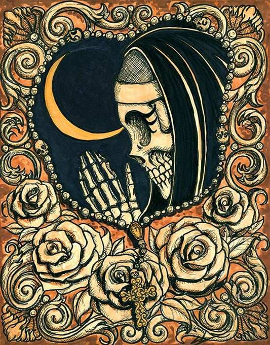 Black Market Art Company Rosary Print - Black Market Art Company - Flyclothing LLC