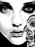 Black Market Art Company Rose of the Devils Garden Print