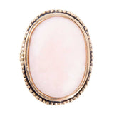 Rosie Pink Opal and Golden Bronze Ring - Barse Jewelry - Flyclothing LLC