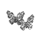 Round Marquise Stone Cluster Butterfly Evening Earrings - Madeline Love - Flyclothing LLC