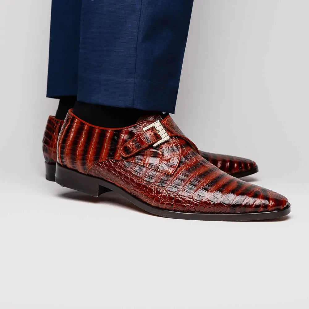 Rovigo Cognac Straps - Marco Di Milano - Flyclothing LLC